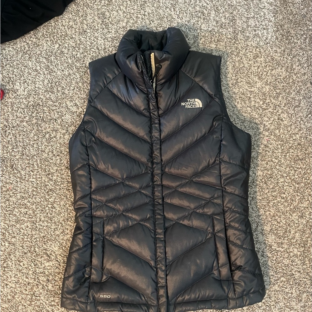 The North Face Black Quilted Vest